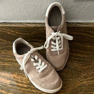 Woman’s size 8 Sporty Suede Sneakers